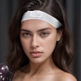 thumbnail image 2 of Unique Bargains 1 Pc Adjustable Sequins Headbands for Women Colorful, 2 of 5
