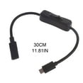 thumbnail image 3 of USB C Cable 20V 5A 100W to Type C Male Cable Power Adapter Power Cord with Switches for Phone, 3 of 8
