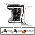thumbnail image 3 of Spec-D Tuning Jet Black Projector Headlights w/ Switchback LED Turn Signal Compatible with 2017-2019 Ford F-250, F-350, F-450, F-550 Super Duty, Left + Right Pair Headlamps Assembly, 3 of 5