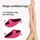 thumbnail image 2 of Masajeador de celulitis Zapatillas para adelgazar Zapatos Masajeador de pies para adelgazar Masajeador de piernas Zapatos anticelulitis Masaje de pantorrillas, Talla 35-37, Negro, 2 of 5