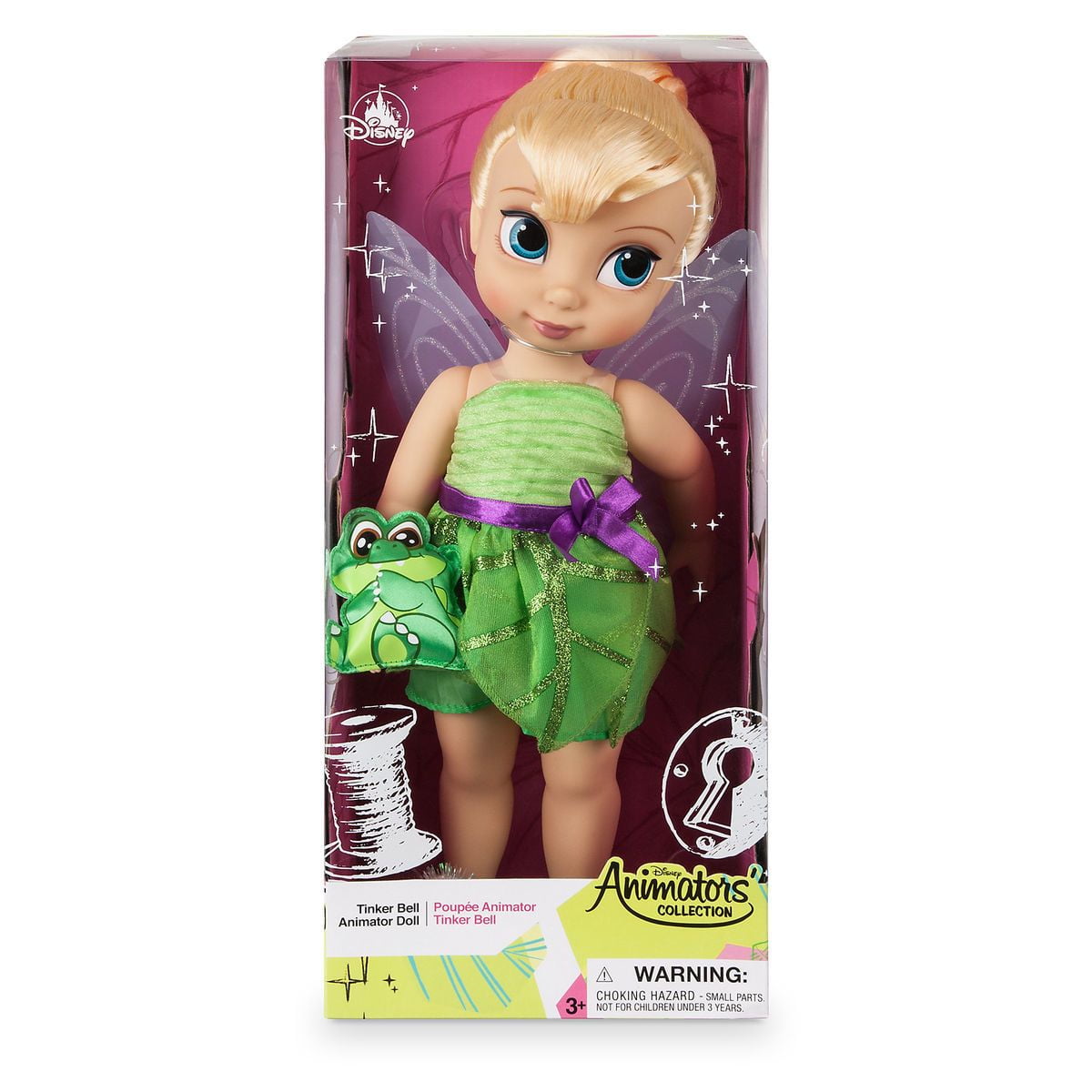 Or Disney Dornröschen Aurora Animators Collection Puppe Prinzessin Doll NEU OVP 