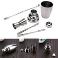 thumbnail image 3 of Niovtt 4pcs Bartender Shaker 250ml Stainless Steel Shaker Barware Tools Bar Accessories, 3 of 9