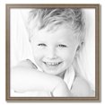 thumbnail image 2 of ArtToFrames 28" x 29" Aged White Gold Picture Frame, 28x29 inch Silver Wood Poster Frame (WOM-2036),  Pack, 2 of 7