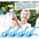 thumbnail image 5 of 4 PCS Beach Towel Clips Large Plastic Deckchair Clip Windproof Beach Towel Clip Deckchair Clothespin 8 * 12cm for Quilts Clothes Coats Pants, 5 of 5