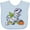 Blue, variant on Inktastic Halloween Dinosaur Mummy Boys or Girls Baby Bib