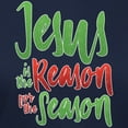 thumbnail image 3 of CafePress - Jesus Is The Reason Women's Dark T Shirt - Women's Traditional Fit Dark T-Shirt, 3 of 4