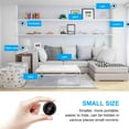 thumbnail image 2 of Mini WiFi Camera Full Home Security Micro Cam Video Audio Recorder Camcorder Night Vision Micro Cam#01, 2 of 9