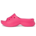 thumbnail image 4 of Sandalias Crocs Bae Slide Plataforma Dragon Fruit Mujer 6 M, 4 of 7