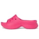 thumbnail image 4 of Sandalias Crocs Bae Slide Plataforma Dragon Fruit Mujer 6 M, 4 of 7