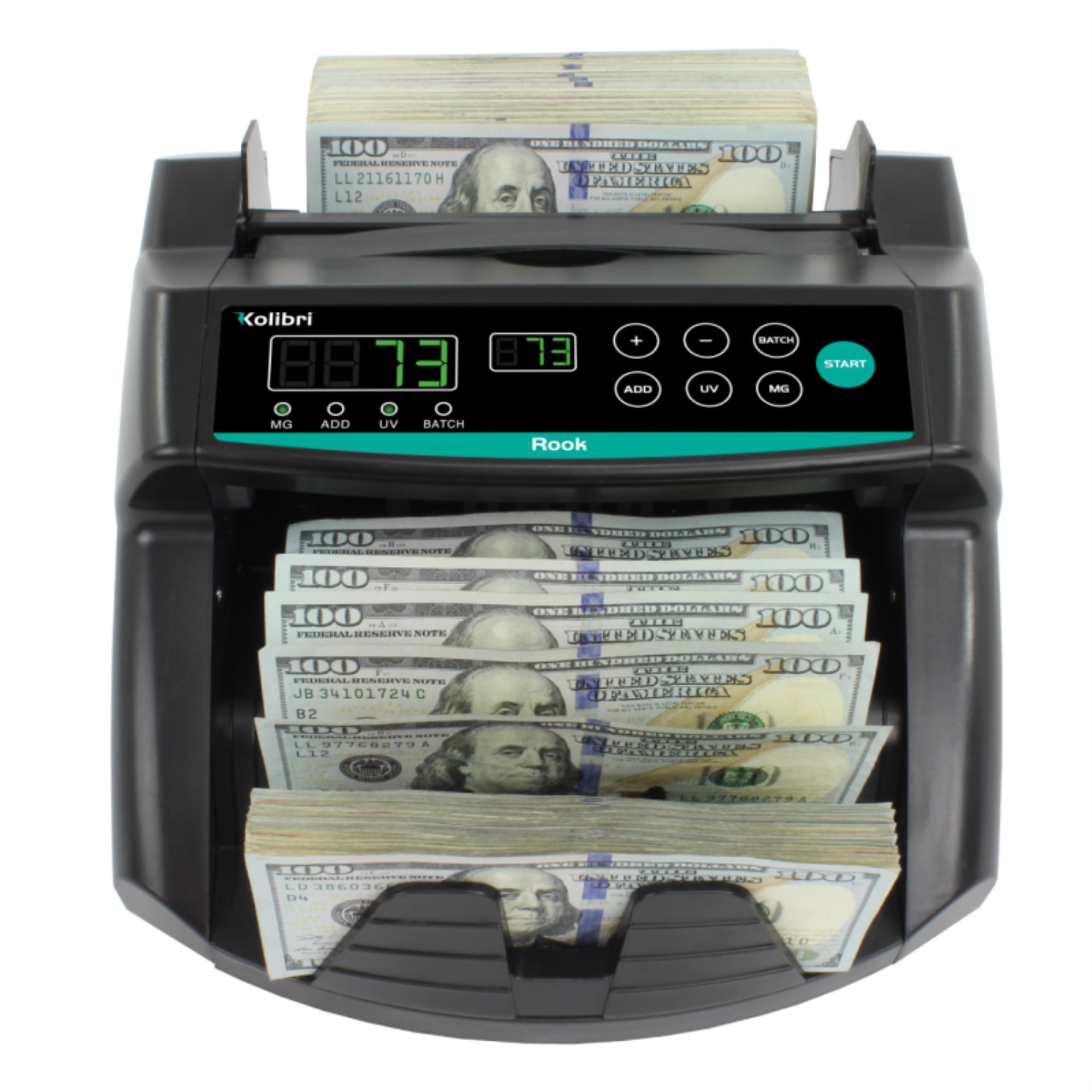 Bank Note Multi-currency Bill Cash Counter Counterfeit Money Detector 600 Minute 
