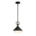 thumbnail image 5 of Artcraft of Montreal AC11861BK Abruzzo Collection 1-Light Pendant, Black, 5 of 7