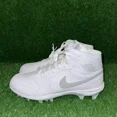 thumbnail image 5 of N I-K-E A i r-Jor-dan 1 Retro Mid TD Football Cleats White Grey Fog Size 14.5 FJ6805, 5 of 5