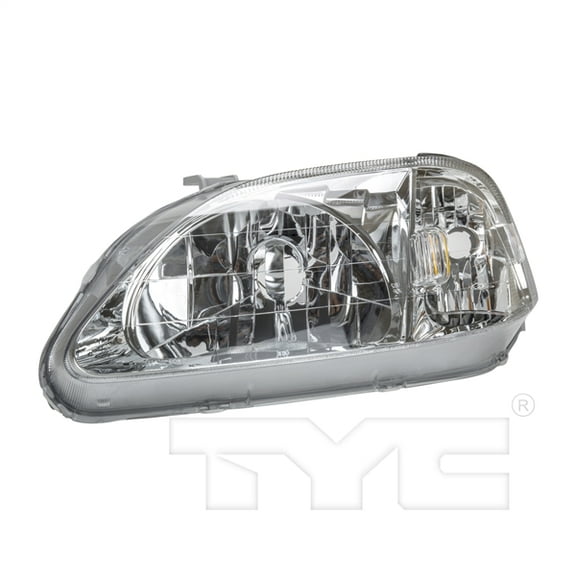 TYC 20566201 Headlight Assembly Fits 2000 Honda Civic