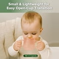 thumbnail image 2 of Copa de entrenamiento para bebés de silicona, 150 ml, sin BPA, 2 of 8