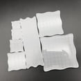 thumbnail image 2 of CNKOO 7pcs/set Transparent Acrylic Clear Stamp Block Pad Scrapbooking DIY Handmade Tool Curve Edges Stamping, 2 of 3
