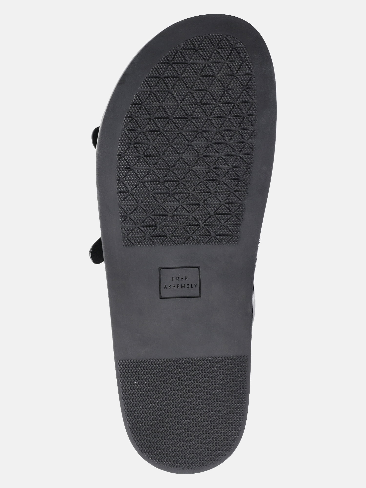 Free Assembly Women's Double Strap Footbed Slide Sandals