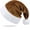 Brown, variant on Minzimin Santa Hat Xmas Holiday Hat for Adults Unisex Christmas Hats for Christmas Holiday Party Supplies