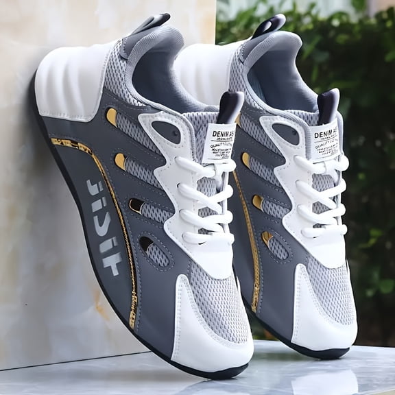 [sneakers] New Men'S High-Top Shoes for Spring, Trendy Outdoor Casual Footwear Suitable for Travel, Outdoor Walks, And All Seasons