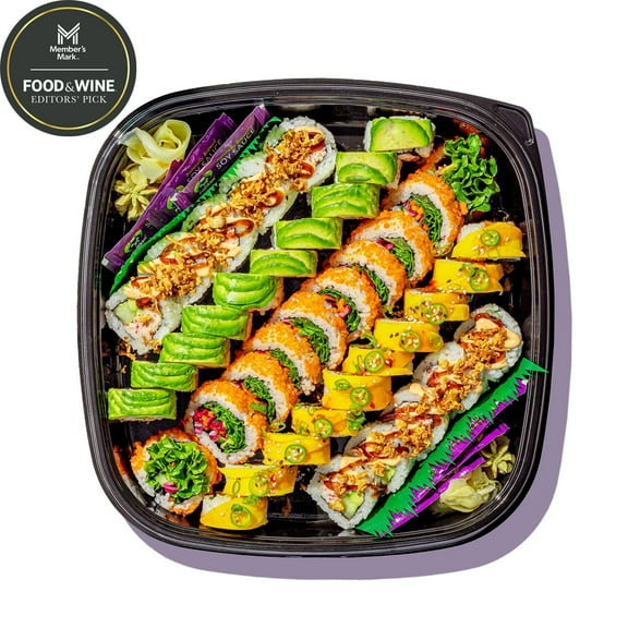 Member's Mark by FujiSan Nara Sushi Party Tray, 40 pcs.