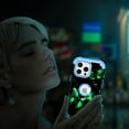 thumbnail image 5 of Casetego for iPhone 16 Pro Case,Glow in The Dark Three Layer Heavy Duty Shockproof Full Body Protection Hard Plastic Bumper+Soft Silicone Protective Case,Black Butterfly, 5 of 8