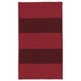 thumbnail image 1 of Colonial Mills Tapis NW36R036X060S Newport Zone Rectangulaire Texturée Zone Tapis Tressé Rouge - 3 x 5 Pi., 1 of 1