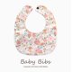 thumbnail image 3 of Babero de algodón para bebé, babero, toalla para saliva, bebé recién nacido, impermeable, floral, lindo, productos para madres y bebés, 3 of 5