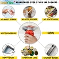 thumbnail image 6 of Latest Stainless Steel Jar Openers for Seniors, Under Cabinet Jar Opener Tool for Weak Hands, Under Counter Jar Lid Cap Opener, Easy Grip, 6 of 7