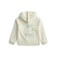 thumbnail image 2 of Wonder Nation Little Girl Zip Up Hoodie, Sizes 4-10, 2 of 3
