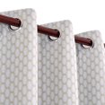 thumbnail image 3 of Cortinas Opacas con Ojales para Sala de Estar, 132 x 160 cm, Color Beige, 3 of 7