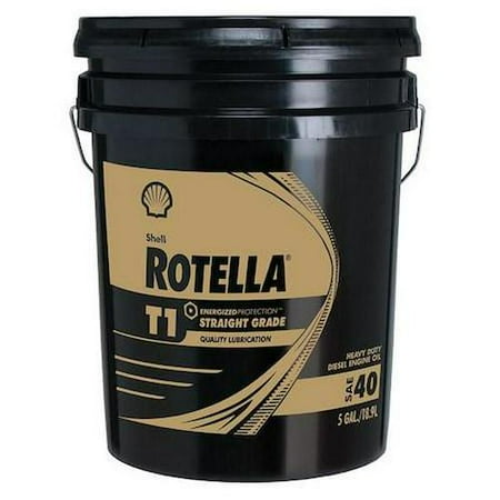 Rotella Diesel Engine Oil - Rotella T1, 5 Gal, 40W