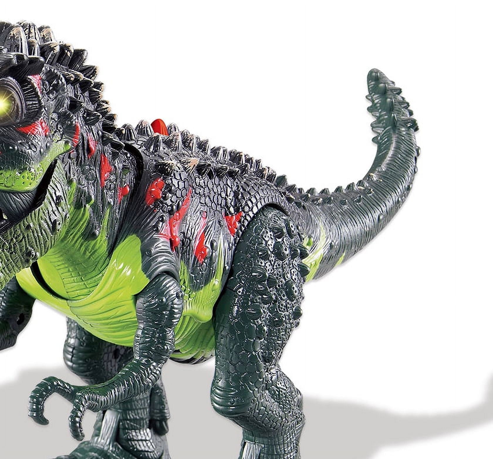 PlayWorld Prehistoric Past Tyrannosaurus T-Rex Dinosaur With Lights And Sounds - Green