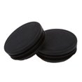 thumbnail image 2 of 36 X Redonda Tapas de Cubiertas Insertadas de Plastico Negro 50mm Dia Tapa de Tuberia, 2 of 5