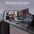 thumbnail image 3 of Audio Mixer,Rusuo Audio 48v Professional 4 Scene 48v Channel Console With Huiop Bt 4 Scene 2 Bt 4 Scene 48v Dj Theaters Studio With 2 Bt Professional Dj Console With 2 Sound, 3 of 7