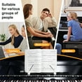 thumbnail image 6 of NOGIS Durable Piano Music Book Clip - Page Holder for Music Stand, Perfect for Piano Accessories and Music Binders（Black）, 6 of 7