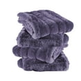 thumbnail image 2 of Home Soft Things Super Soft Decorative Pillow Covers, Set of 4, 20x20 inches, Black Plum, 2 of 2