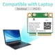 thumbnail image 4 of 3X 1200Mbps Bluetooth 4.2 Mini Tarjeta PCI-e Wifi -AC7265 Tarjeta de Red Inalámbrica 7265 802.11ac 2.4G 5Ghz para Computadora Portátil 7260HMW, 4 of 7