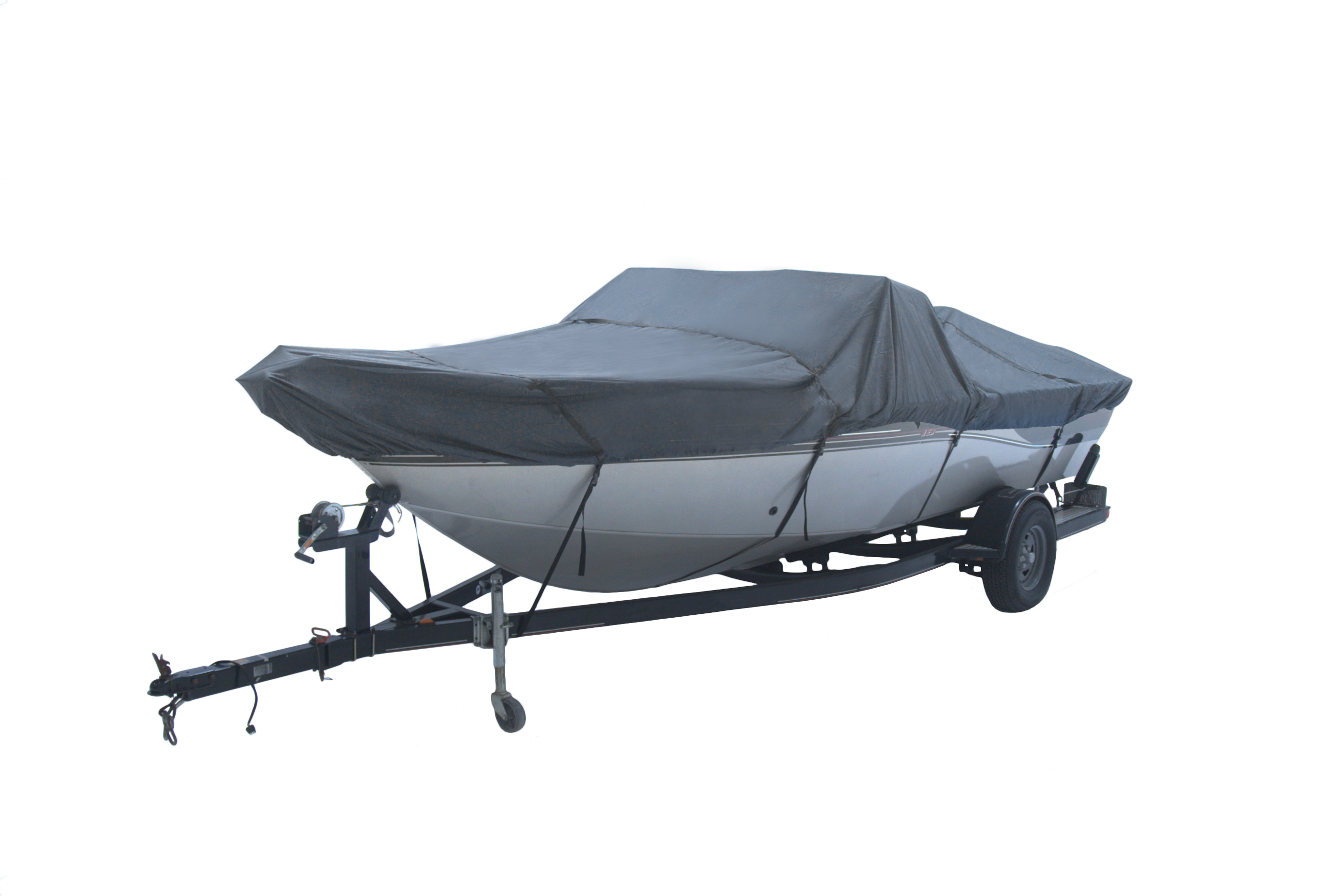 Seal Skin Trailerable Boat Cover- 22'-24' Fits V-Hull,Bass Boat,Runabout,Fishing  Boat,Pro-Style,FishSki, Waterproof Heavy Duty Boat Cover w/ Storage Bag,  up to 22ft-24ft Long x 116