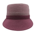 thumbnail image 4 of Men's Braided Two Tone Legionnaire Hat in Dusty Rose H-67, 4 of 4