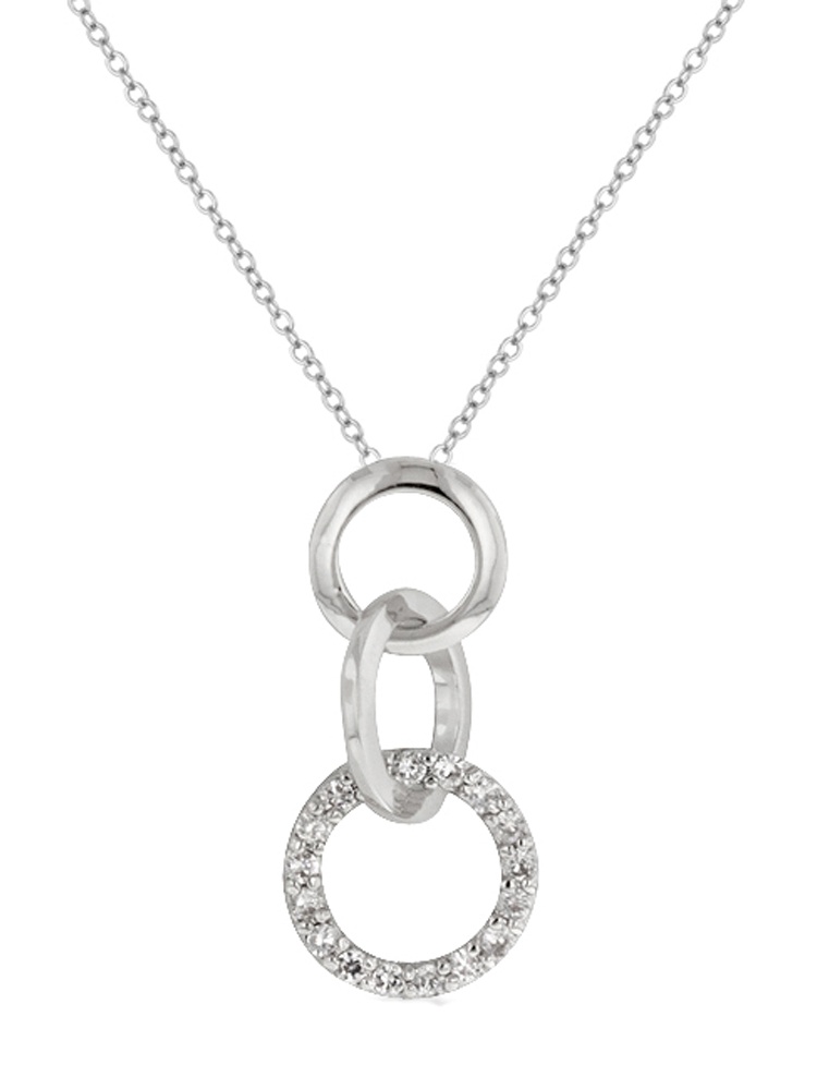 J Goodin Silvertone Finish Triplet Hoop 