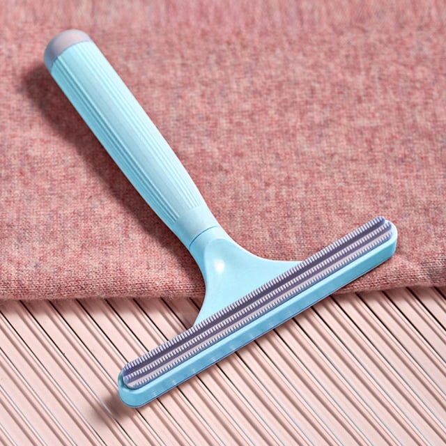 Cepillo quitapelos de doble cara para mascotas | Diseño de piñón y cremallera de 3 capas | Rodillo quitapelusas reutilizable para gatos y perros | Mango ergonómico | 4 colores