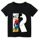 thumbnail image 3 of Camiseta de algodón con combinación de letras y nombre personalizada para niños, camiseta de manga corta con fuente ABCDEF de Disney Mickey Mouse, 3 of 5