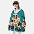 thumbnail image 5 of Kll I Love Sushi Print Men'S Women’s Upf 50+ Sun Protection Outdoor Hoodie Jacket Long Sleeve Fishing Hiking Performance Shirt- Medium, 5 of 8