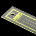 thumbnail image 3 of Abbracc 2x1 Piece Plastic Quilting Template Patchwork Tailor Sewing Ruler Rectangle1 2 Pcs, 3 of 9