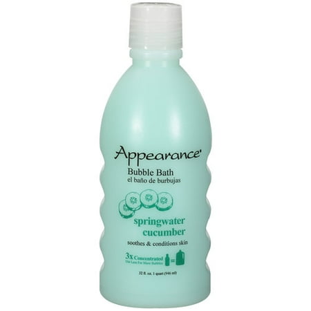 Appearance Springwater Cucumber Bubble Bath, 32 Fl. Oz.