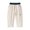 White, variant on Boys' Pants Straight Leg Pocket Elastic Solid Print Trousers Everyday Wear 18-24 Months