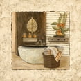 thumbnail image 2 of Olson, Charlene 20x20 Black Ornate Wood Framed with Double Matting Museum Art Print Titled - Feng Shui Bath I, 2 of 4