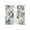 LightBLue Beige, variant on Watercolor Flowers Sheer Curtains 84 Inch Length 2 Panels Set Window Treatments, Spring Floral Leaves Botanical Blue Rod Pocket Semi Curtains for Living Room/Bedroom/Kitchen Décor, 104"W x 84"L