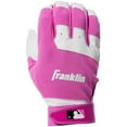 thumbnail image 2 of Franklin Sports Youth Flex Batting Gloves White/Pink Youth Small, 2 of 3