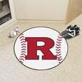 thumbnail image 2 of Rutgers Baseball Mat 27" diameter, 2 of 2