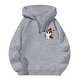 thumbnail image 6 of RMGVDSD Men's Hoodies Sweatshirts Halloween Print Long Sleeve Half Zip Hooded Sweatshirt Jacket For Men Comfortable Loose Fit Hoodies Casual Wear Stylish Sweatshirts L, 6 of 7